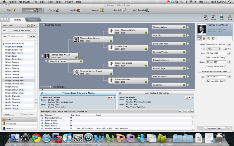 Legacy genealogy software for mac